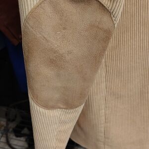 Tan Corduroy Jacket with Suede Elbow Patches